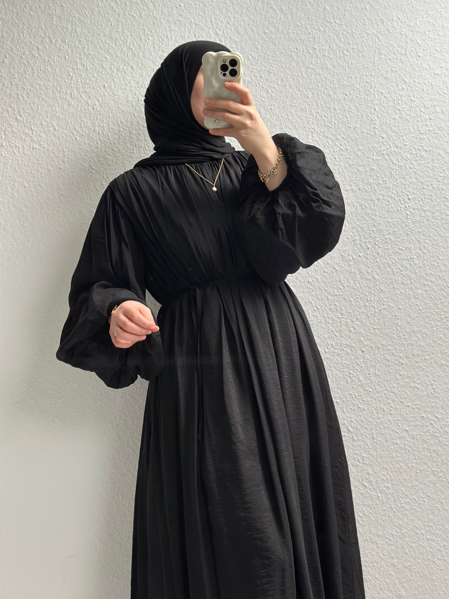 Lumière Kleid - Schwarz