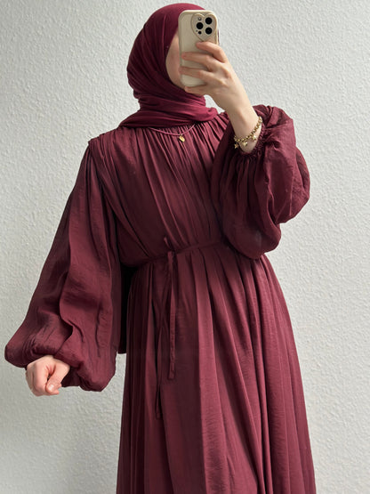 Lumière Kleid - Bordeaux