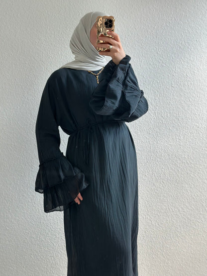 Cotton Rosalie Kleid - Schwarz