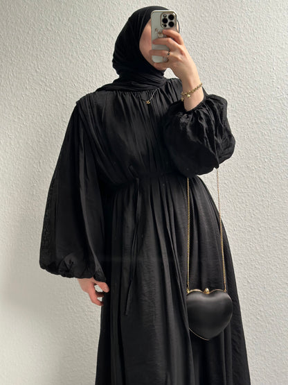 Lumière Kleid - Schwarz