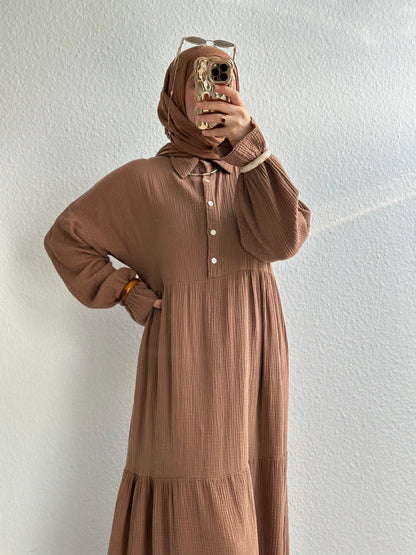 Musselin Nova Kleid - STD(36-44)
