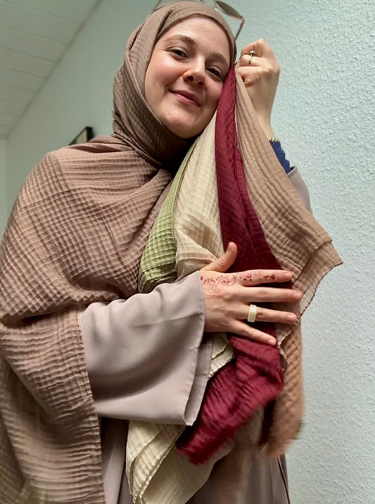 Komfort Baumwolle Hijab