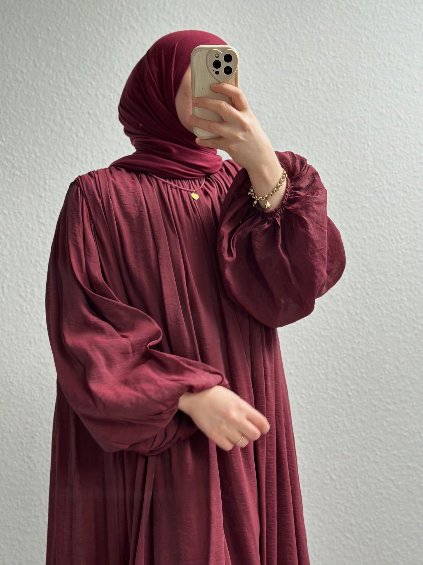 Lumière Kleid - Bordeaux