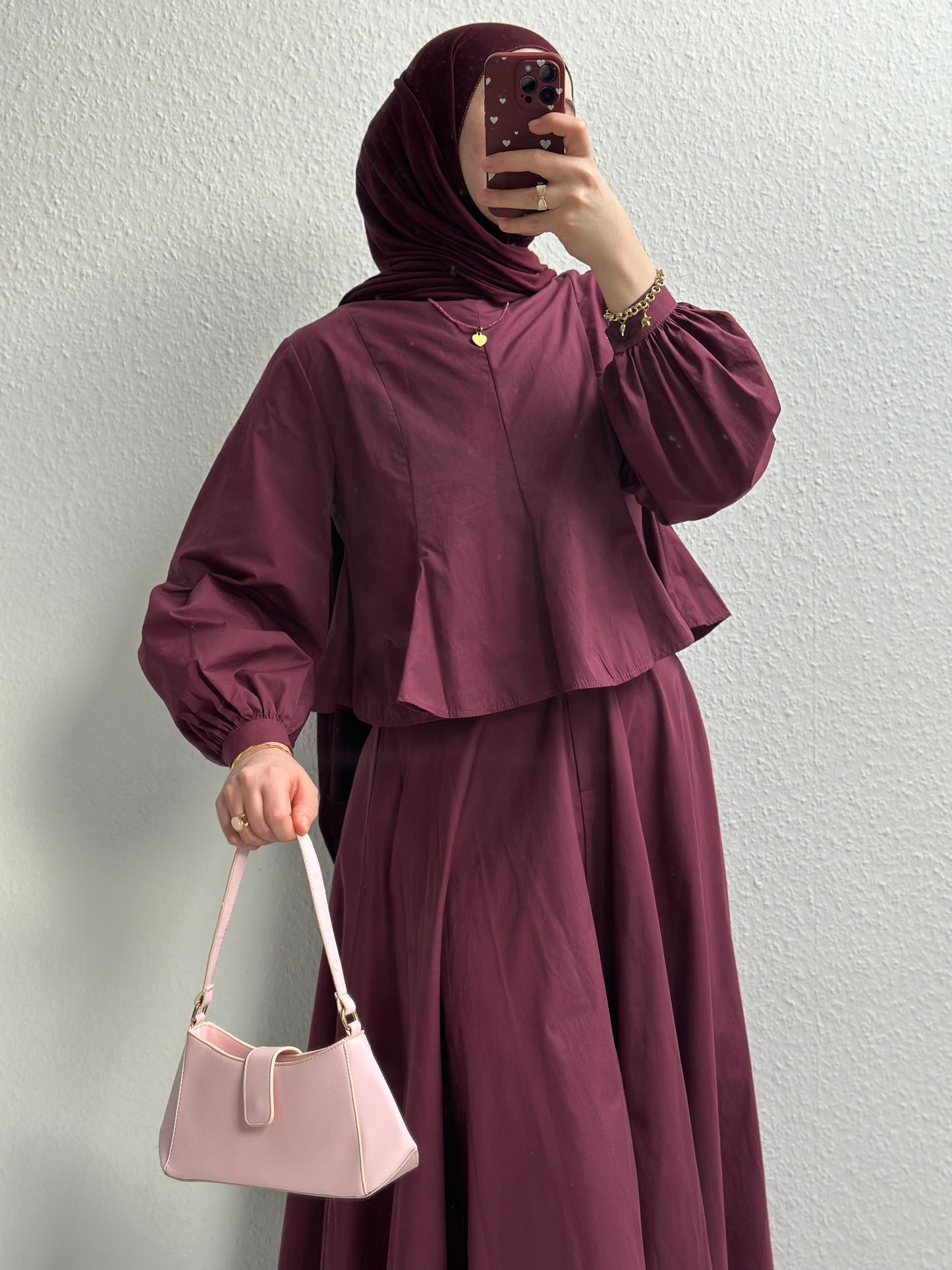 Rosaline Zweiteiler - Bordeaux