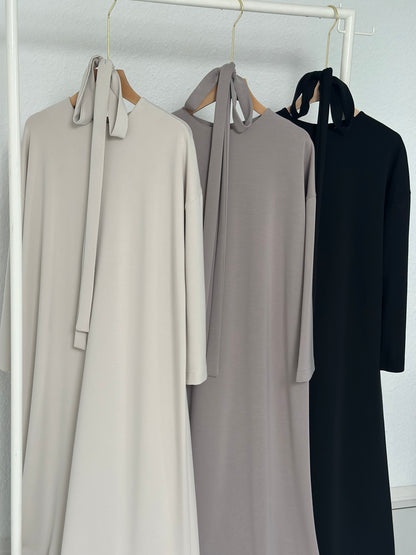 Modal Basic Kleid - Grau