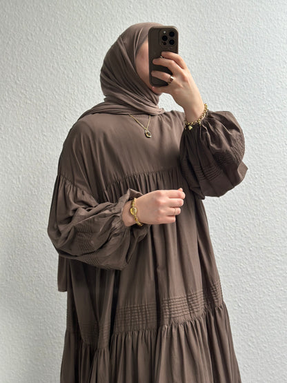 Daisy Cotton Kleid - Braun