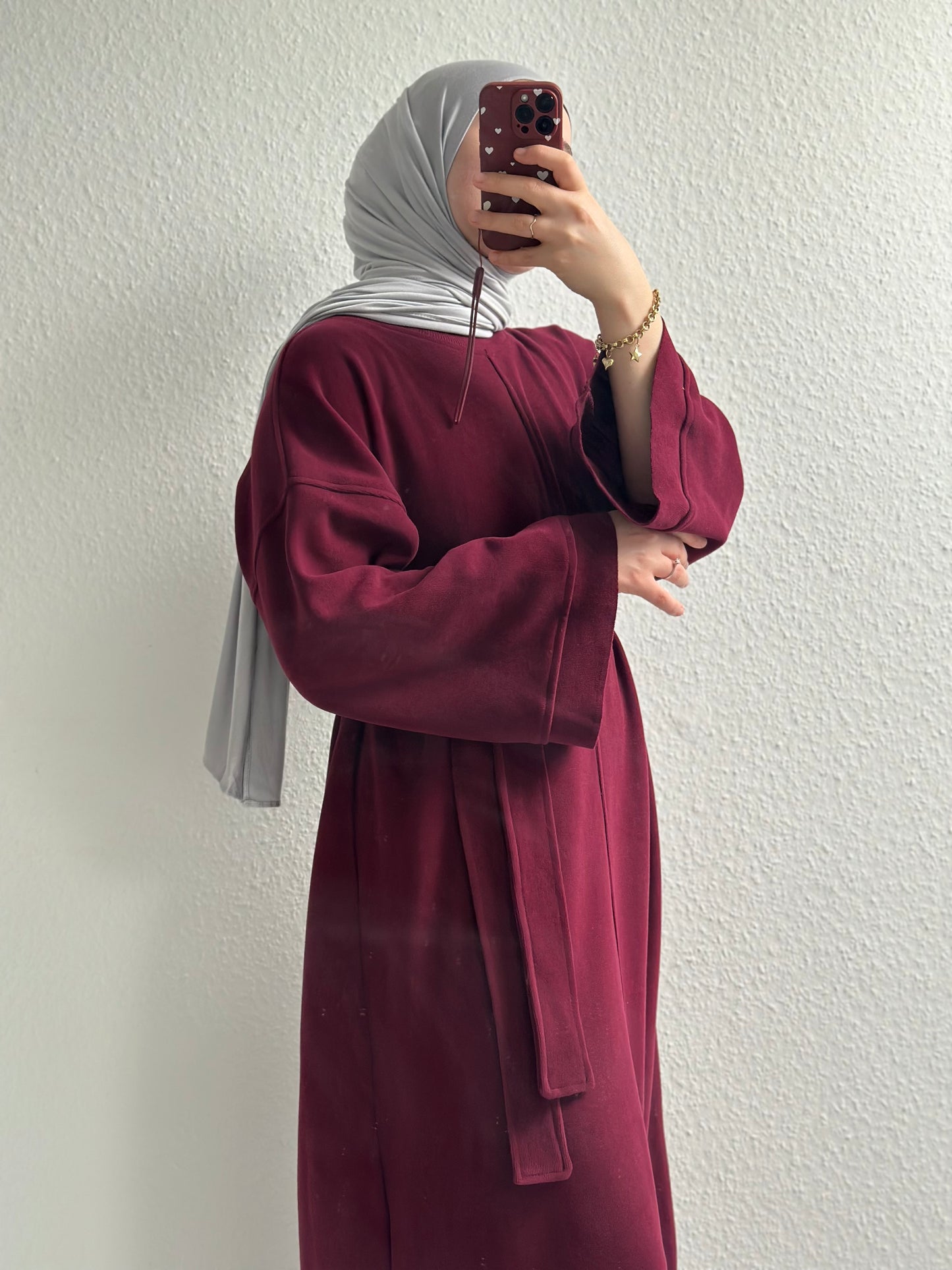 Mova Basic Kleid - Bordeaux