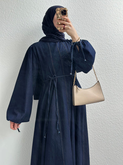 Cotton Jeans Kleid