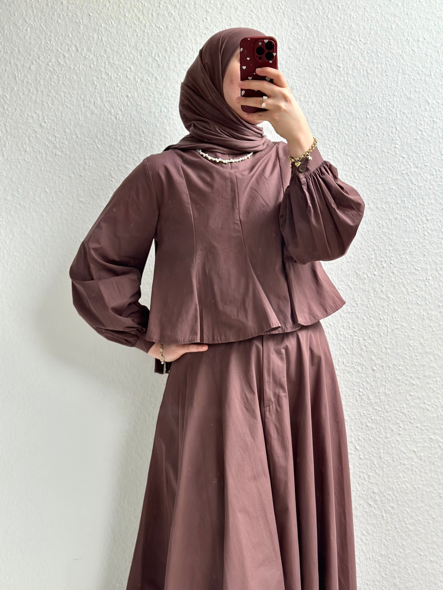 Rosaline Zweiteiler - Pflaume