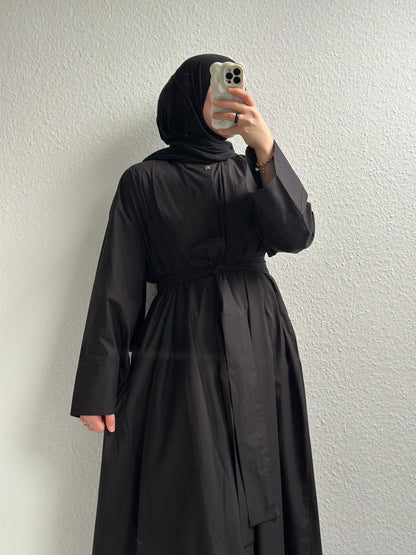 Cotton Abaya - Schwarz