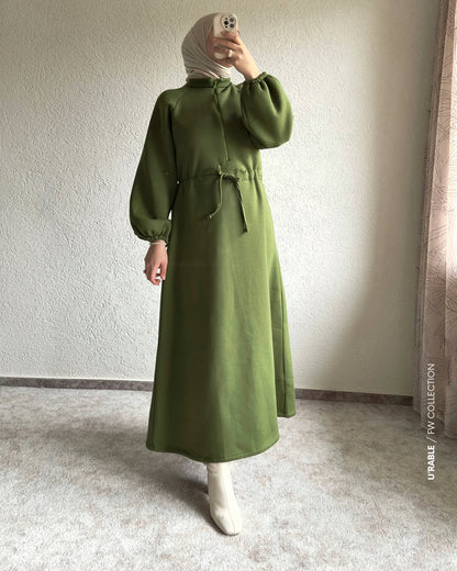 Comfy Elbise-Haki(Comfy Kleid-Khaki)