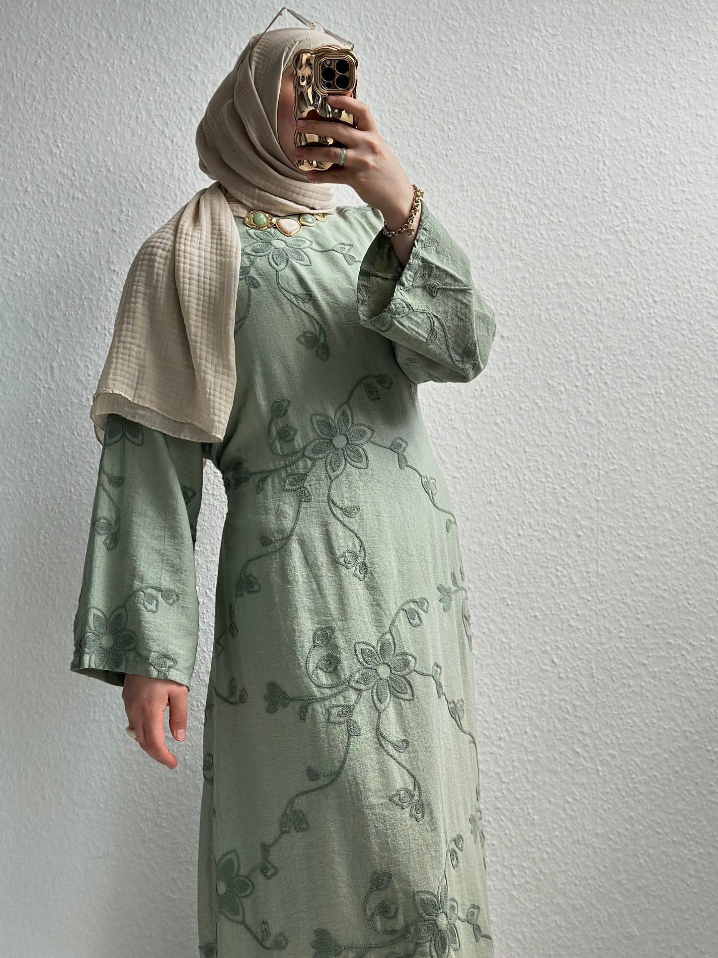 Viskose Blumenkleid - STD(36-44)