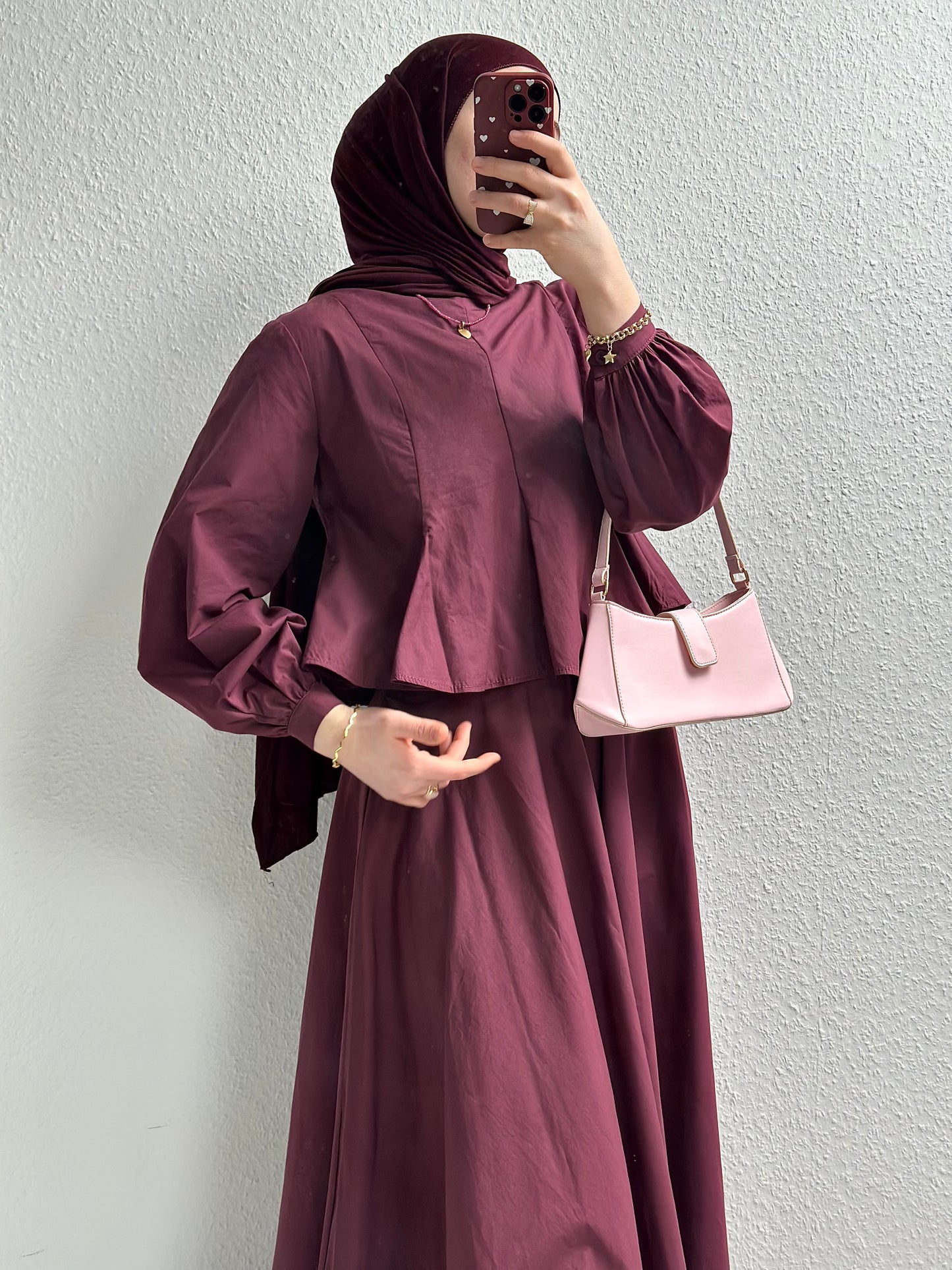 Rosaline Zweiteiler - Bordeaux