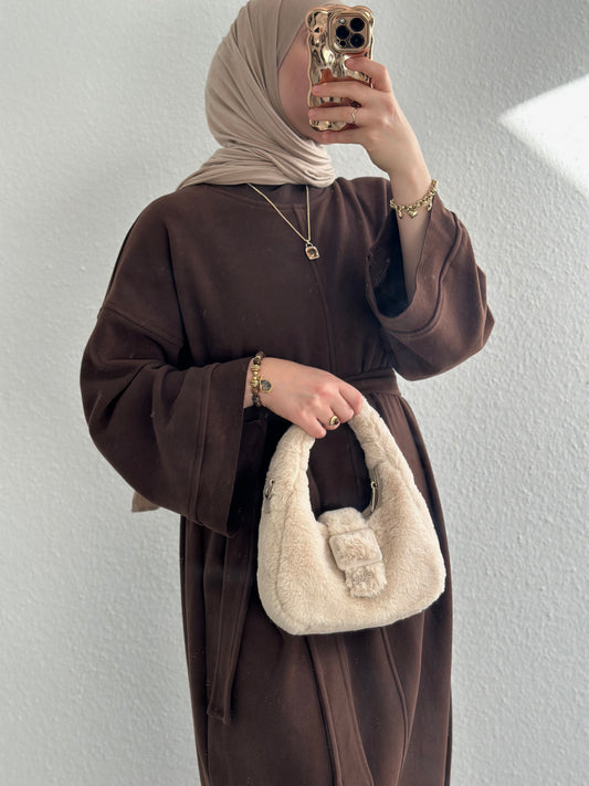 Mova Basic Kleid - Braun