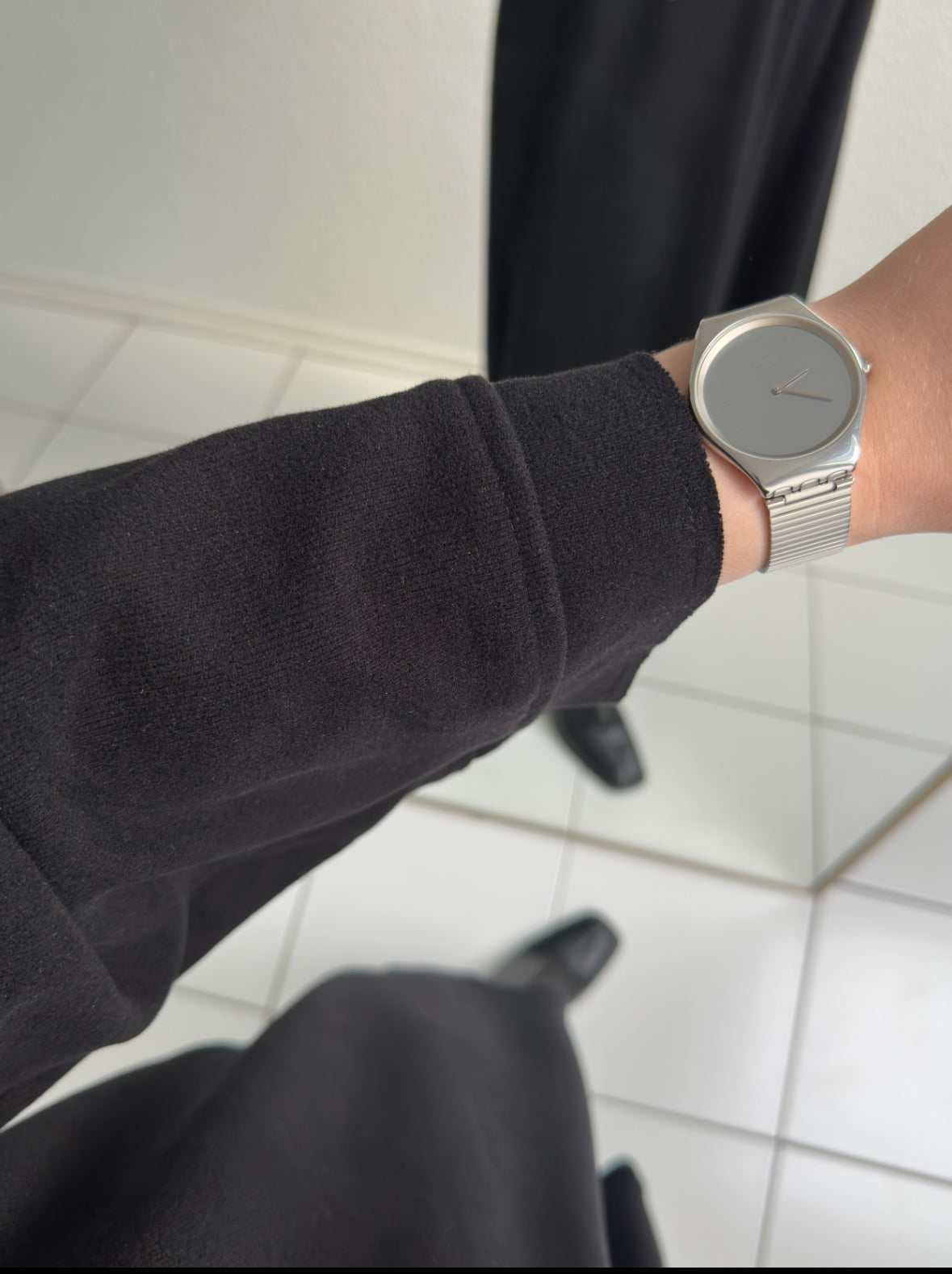 Mova Basic Kleid - Schwarz