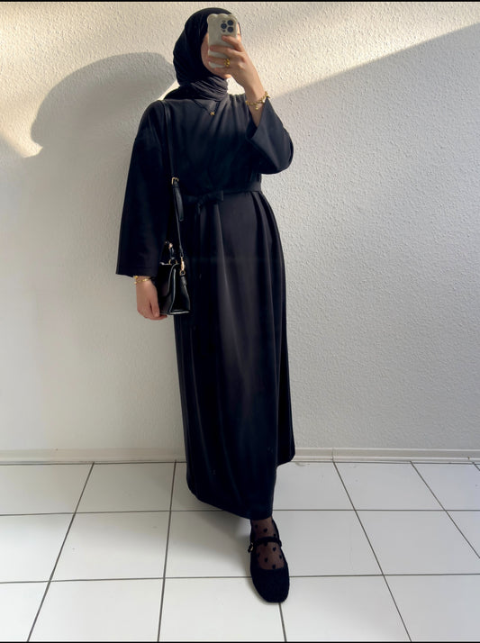 Modal Basic Kleid - Schwarz