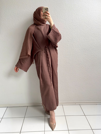 Musselin Bindekleid