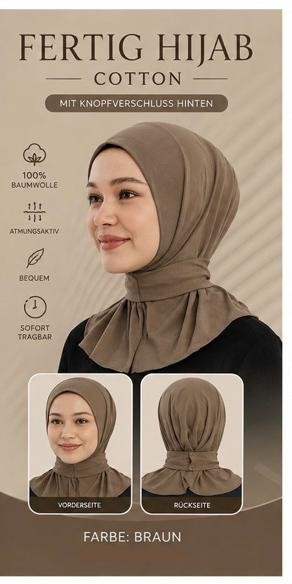 Cotton Fertig Hijab