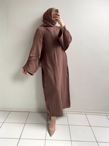 Musselin Bindekleid