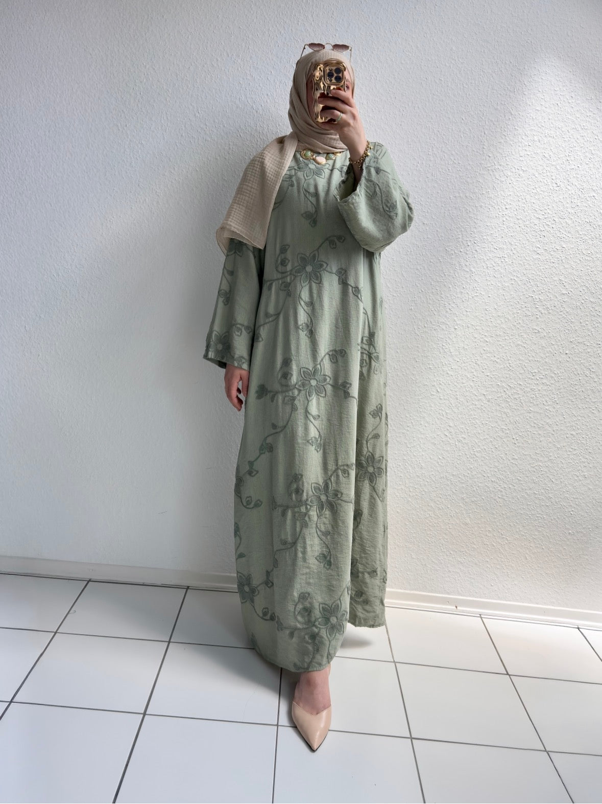 Viskose Blumenkleid - STD(36-44)