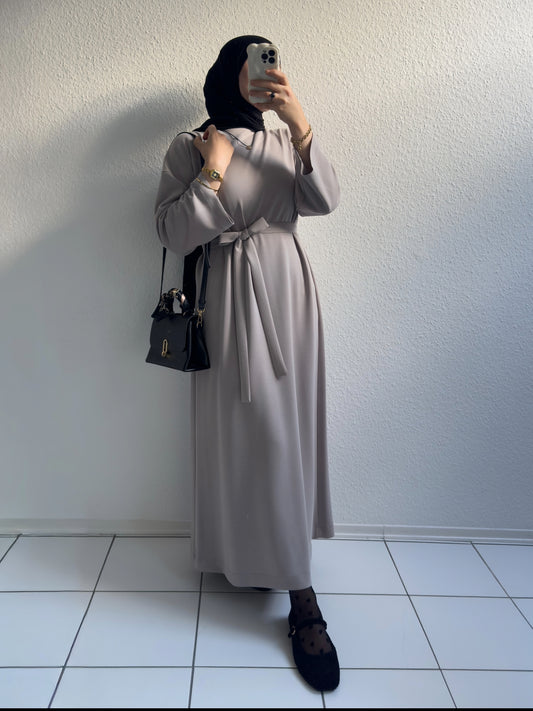 Modal Basic Kleid - Grau