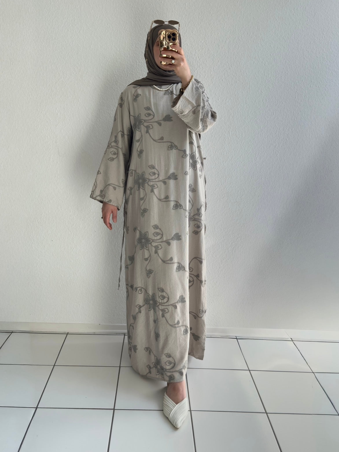 Viskose Blumenkleid - STD(36-44)