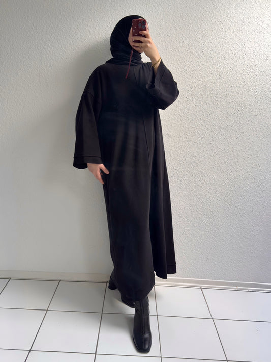 Mova Basic Kleid - Schwarz