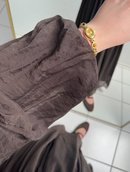 Lumière Kleid - Braun