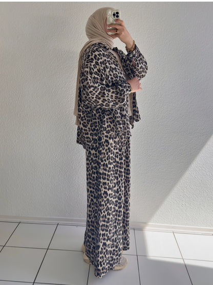 Weite Musselin Hose