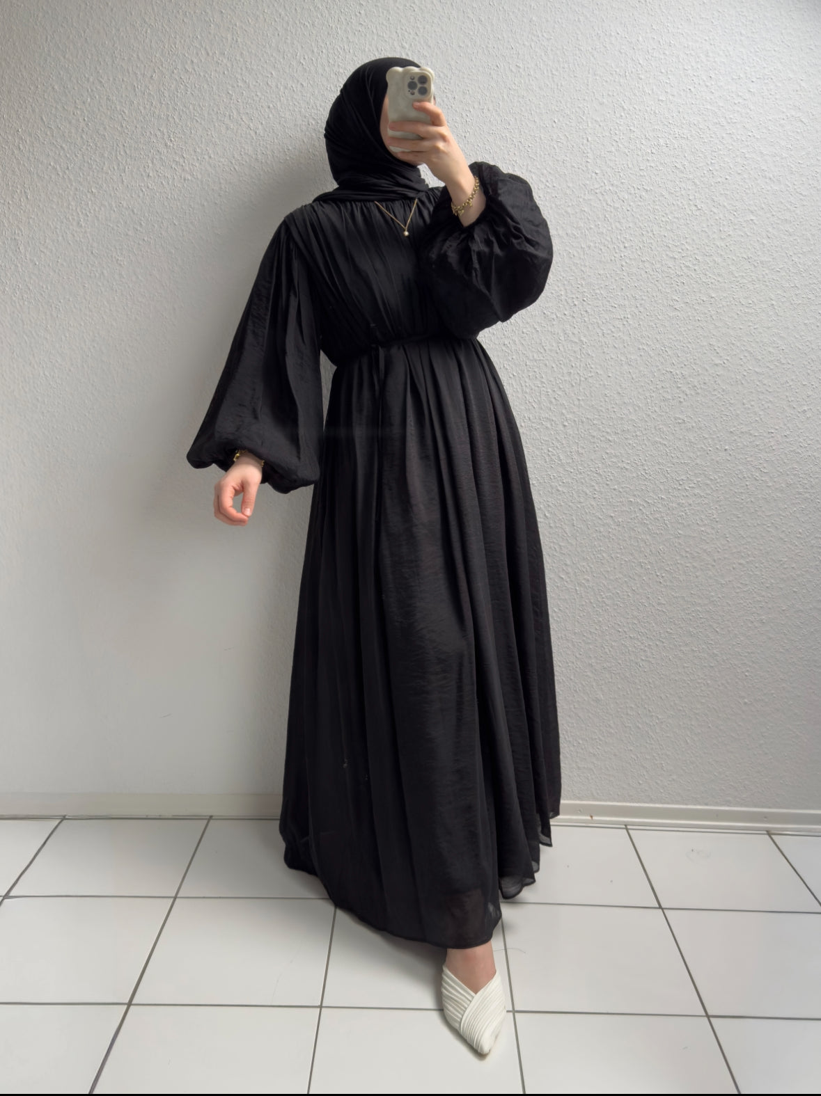 Lumière Kleid - Schwarz