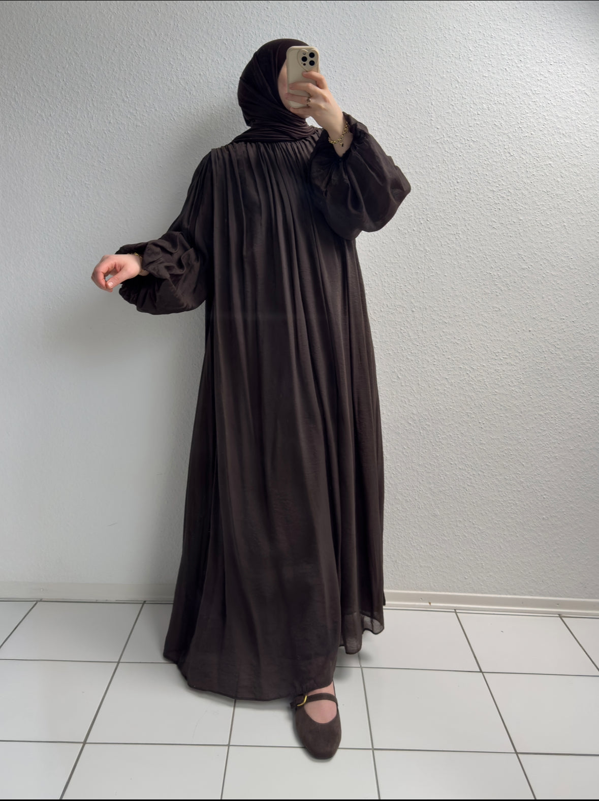 Lumière Kleid - Braun