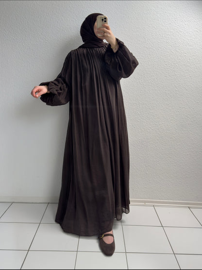 Lumière Kleid - Braun