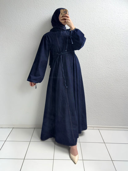 Cotton Jeans Kleid