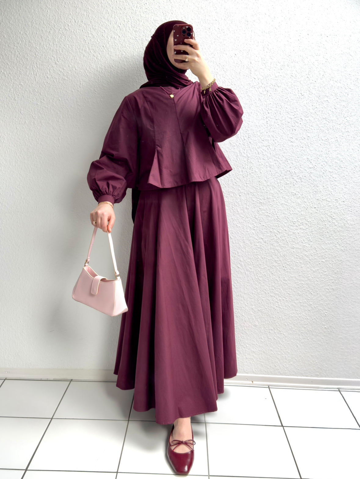 Rosaline Zweiteiler - Bordeaux