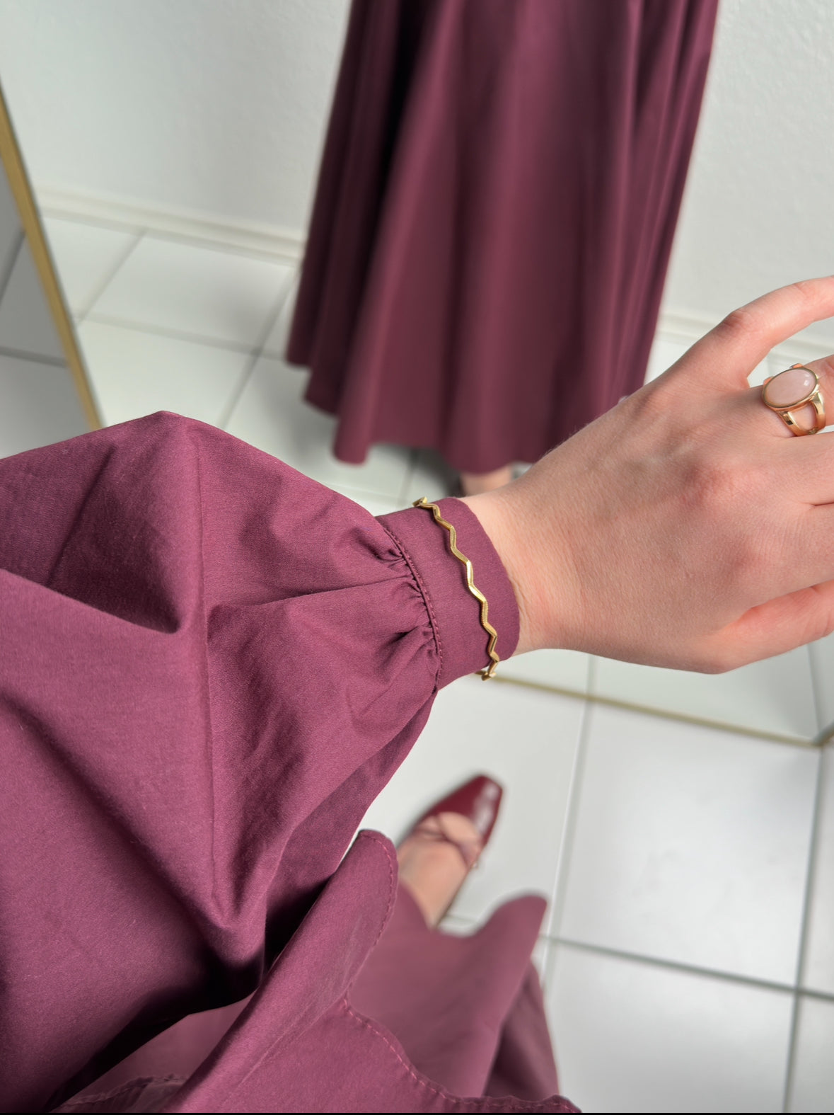 Rosaline Zweiteiler - Bordeaux