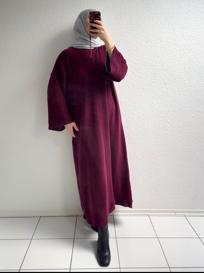 Mova Basic Kleid - Bordeaux