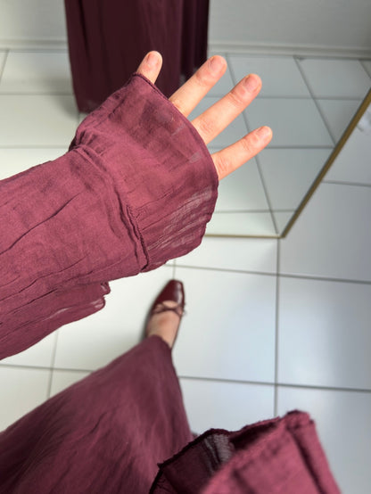 Cotton Rosalie Kleid - Rot