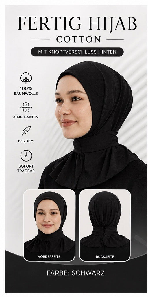 Cotton Fertig Hijab