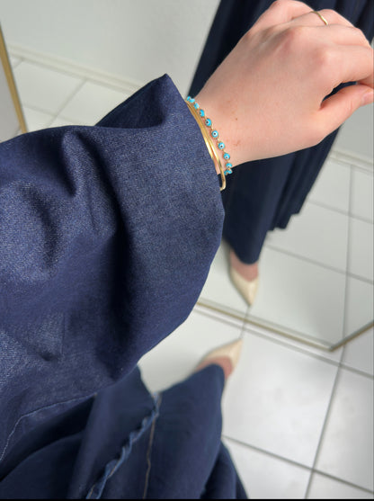 Cotton Jeans Kleid
