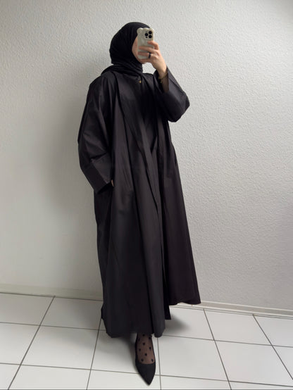 Cotton Abaya - Schwarz