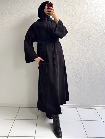 Mova Basic Kleid - Schwarz