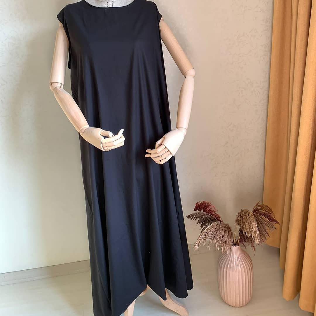 Kolsuz Pamuklu Elbise Astarı-(Baumwolle Kleid Futter)